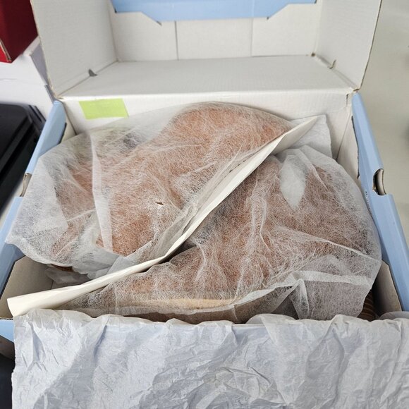 Womens Size 7 Tan Faux Leather Snake Print Ankle Boots Block Heel & Pointed Toe - Picture 11 of 11